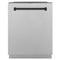 Autograph Edition 24 In. Monument Series 3rd Rack Top Control Built-in Tall Tub Dishwasher With Satin Stainless Steel Panel And Matte Black Handle, 45dba