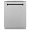 Autograph Edition 24 In. Monument Series 3rd Rack Top Control Built-in Tall Tub Dishwasher With Satin Stainless Steel Panel And Matte Black Handle, 45dba