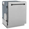 Autograph Edition 24 In. Monument Series 3rd Rack Top Control Built-in Tall Tub Dishwasher With Satin Stainless Steel Panel And Matte Black Handle, 45dba