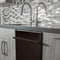24 in. Top Control Dishwasher with Oil-Rubbed Bronze Panel and Modern Style Handle, 52dBa