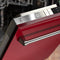 24 In. Top Control Dishwasher With Red Gloss Panel And Traditional Style Handle, 52dba