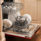 24 In. Top Control Dishwasher With Red Matte Panel And Traditional Style Handle, 52dba