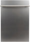 18 in. Compact Fingerprint Resistant Top Control Dishwasher with Tub and Modern Style Handle, 52dBa