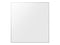 Bespoke Custom Dishwasher Panel in White Glass