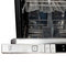 24 In. Top Control Dishwasher With Unfinished Wooden Panel And Modern Style Handle, 52dba