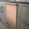 24 In. Top Control Dishwasher With Unfinished Wooden Panel And Modern Style Handle, 52dba