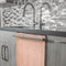 24 In. Top Control Dishwasher With Unfinished Wooden Panel And Modern Style Handle, 52dba