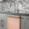 24 In. Top Control Dishwasher With Unfinished Wooden Panel And Modern Style Handle, 52dba