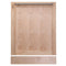 24 In. Top Control Dishwasher With Unfinished Wooden Panel And Modern Style Handle, 52dba