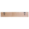 24 In. Top Control Dishwasher With Unfinished Wooden Panel And Modern Style Handle, 52dba