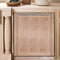 24 In. Top Control Dishwasher With Unfinished Wooden Panel And Traditional Style Handle, 52dba