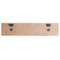 24 In. Top Control Dishwasher With Unfinished Wooden Panel And Traditional Style Handle, 52dba