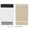 18 In. Tallac Series 3rd Rack Top Control Dishwasher In Custom Panel Ready With Stainless Steel Tub, 51dba