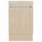 18 In. Tallac Series 3rd Rack Top Control Dishwasher In Custom Panel Ready With Stainless Steel Tub, 51dba
