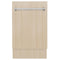 18 In. Tallac Series 3rd Rack Top Control Dishwasher In Custom Panel Ready With Stainless Steel Tub, 51dba