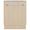 24 In. Tallac Series 3rd Rack Tall Tub Dishwasher In Custom Panel Ready With Stainless Steel Tub, 51dba