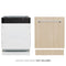 24 In. Tallac Series 3rd Rack Tall Tub Dishwasher In Custom Panel Ready With Stainless Steel Tub, 51dba