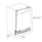 24 In. Tallac Series 3rd Rack Tall Tub Dishwasher In Custom Panel Ready With Stainless Steel Tub, 51dba