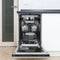 18 In. Tallac Series 3rd Rack Top Control Dishwasher With Stainless Steel Tub And Panel, 51dba