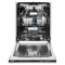 24 In. Tallac Series 3rd Rack Tall Tub Dishwasher In Stainless Steel, 51dba