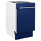 18 in. Tallac Series 3rd Rack Top Control Dishwasher with a Stainless Steel Tub with Blue Gloss Panel, 51dBa