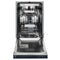 18 in. Tallac Series 3rd Rack Top Control Dishwasher with a Stainless Steel Tub with Blue Gloss Panel, 51dBa