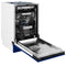 18 in. Tallac Series 3rd Rack Top Control Dishwasher with a Stainless Steel Tub with Blue Gloss Panel, 51dBa