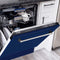 24 In. Tallac Series 3rd Rack Dishwasher With Blue Gloss Panel And Traditional Handle, 51dba