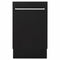 18 In. Tallac Series 3rd Rack Top Control Dishwasher With A Stainless Steel Tub With Black Matte Panel, 51dba