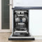 18 In. Tallac Series 3rd Rack Top Control Dishwasher With A Stainless Steel Tub With Black Matte Panel, 51dba