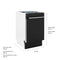 18 In. Tallac Series 3rd Rack Top Control Dishwasher With A Stainless Steel Tub With Black Matte Panel, 51dba