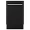 18 In. Tallac Series 3rd Rack Top Control Dishwasher With A Stainless Steel Tub With Black Matte Panel, 51dba