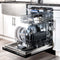 24 In. Tallac Series 3rd Rack Dishwasher With Black Matte Panel And Traditional Handle, 51dba