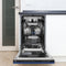 18 In. Tallac Series 3rd Rack Top Control Dishwasher With A Stainless Steel Tub With Blue Matte Panel, 51dba
