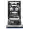18 In. Tallac Series 3rd Rack Top Control Dishwasher With A Stainless Steel Tub With Blue Matte Panel, 51dba
