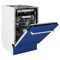 18 In. Tallac Series 3rd Rack Top Control Dishwasher With A Stainless Steel Tub With Blue Matte Panel, 51dba
