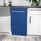 18 In. Tallac Series 3rd Rack Top Control Dishwasher With A Stainless Steel Tub With Blue Matte Panel, 51dba