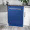 24 In. Tallac Series 3rd Rack Dishwasher With Blue Matte Panel And Traditional Handle, 51dba