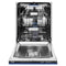 24 In. Tallac Series 3rd Rack Dishwasher With Blue Matte Panel And Traditional Handle, 51dba