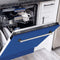 24 In. Tallac Series 3rd Rack Dishwasher With Blue Matte Panel And Traditional Handle, 51dba