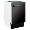 18 In. Tallac Series 3rd Rack Top Control Dishwasher With A Stainless Steel Tub With Black Stainless Panel, 51dba