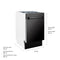18 In. Tallac Series 3rd Rack Top Control Dishwasher With A Stainless Steel Tub With Black Stainless Panel, 51dba