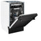 18 In. Tallac Series 3rd Rack Top Control Dishwasher With A Stainless Steel Tub With Black Stainless Panel, 51dba