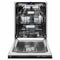 24 In. Tallac Series 3rd Rack Dishwasher With Black Stainless Steel Panel And Traditional Handle, 51dba