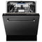 24 In. Tallac Series 3rd Rack Dishwasher With Black Stainless Steel Panel And Traditional Handle, 51dba