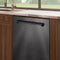 24 In. Tallac Series 3rd Rack Dishwasher With Black Stainless Steel Panel And Traditional Handle, 51dba