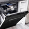 24 In. Tallac Series 3rd Rack Dishwasher With Black Stainless Steel Panel And Traditional Handle, 51dba