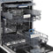 24 In. Tallac Series 3rd Rack Dishwasher With Black Stainless Steel Panel And Traditional Handle, 51dba