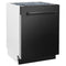 24 In. Tallac Series 3rd Rack Dishwasher With Black Stainless Steel Panel And Traditional Handle, 51dba