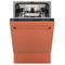 18 In. Tallac Series 3rd Rack Top Control Dishwasher With A Stainless Steel Tub With Copper Panel, 51dba